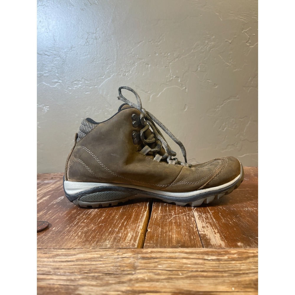 Merrell Siren Traveller 3 Mid Waterproof Hiking Boots Womens 8 Brown Leather